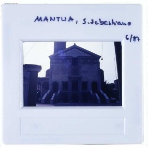 Mantua, S. Sebastiano : Hauptfassade