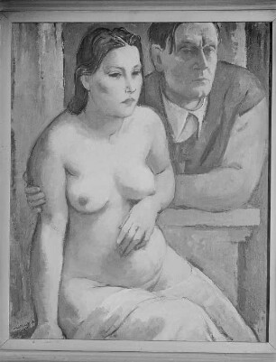Selbstbildnis mit weiblichem Akt