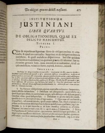 Titulus I. - Titulus III.