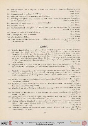 Waffen (Nr. 745-797a)
