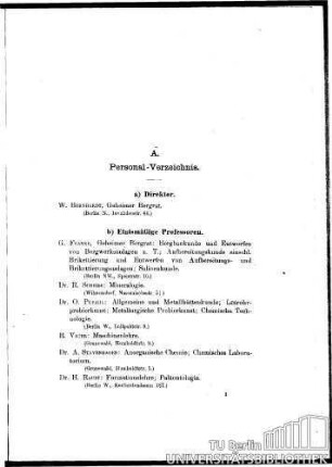 b) Etatsmäßige Professoren