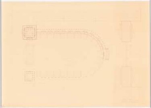 Stadion, Posen: Grundriss (Vorschlag 2) 1:500