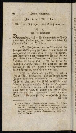 68-79, Zweyter Artikel.