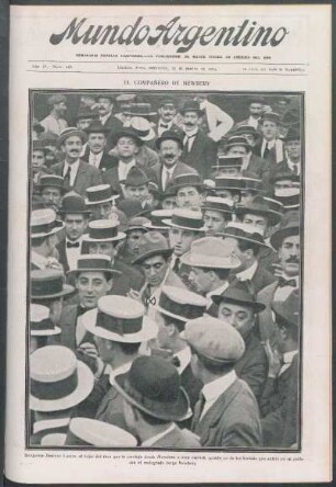 El compañero de Newbery [Fotografía] : Benjamín Jiménez Lastra