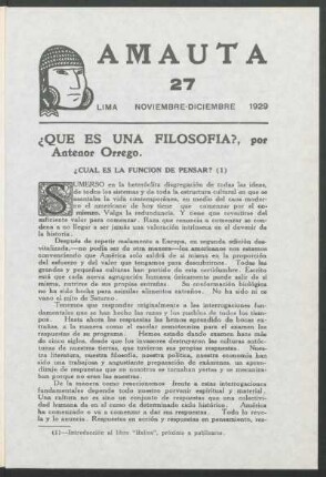 ¿Que es una filosofía?