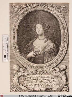 Bildnis Anna Margaretha von der Burg, geb. Uhlich