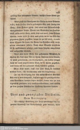 Vier und zwanzigster Abschnitt. Vom Butterteig