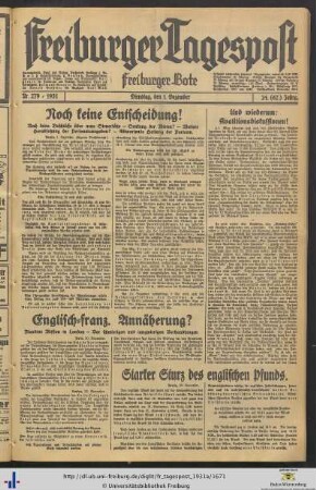 Nr. 279-304 (Dezember 1931)