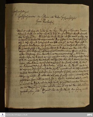 Brief von Johann Ulrich Christian Köppen an [August Hermann Francke].