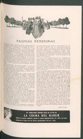 Páginas femeninas