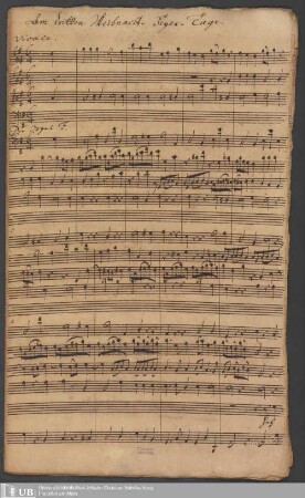 Ms. Ff. Mus. 1145 - Am dritten Weihnacht=Feyer=Tage