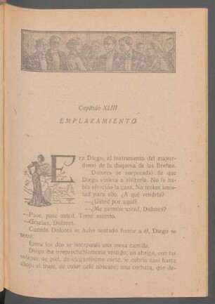 Capítulo XLIII - Emplazamiento