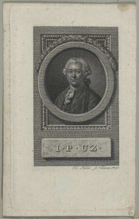 Bildnis des I. P. Uz