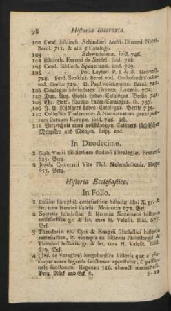 Historia Ecclesiastica.