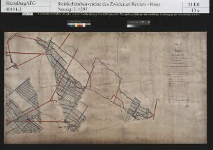 Schacht II - Rußkohlenflöz (3 1/2. Flöz), Unterbank (Bl. 5) mit Nachbringungen