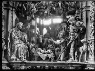 Überlingen Münster Sankt Nikolaus Hochaltar (Schnitzaltar) von Jörg Zürn (um 1613/1619)
