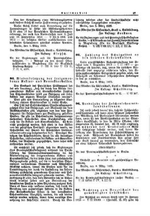 Wiederbesetzung der freigewordenen Rektor- und Konrektorstellen : [Amtlicher Teil]