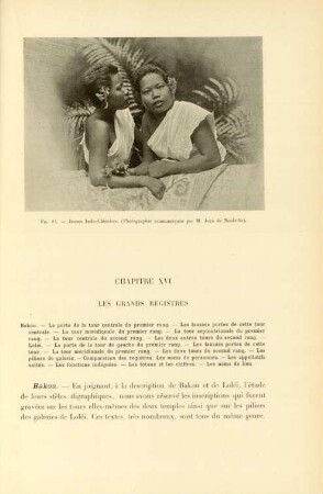 Chapitre XVI. Les grands registres