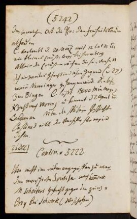 5242-5275, 26. Dec. 1794 Contin. v. 5222 ...