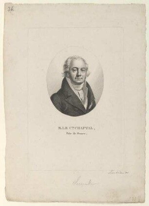 Bildnis des Jean-Antoine-Claude Chaptal