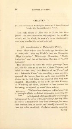 Chapter II. § 1. Ante-historical or mythological period ...