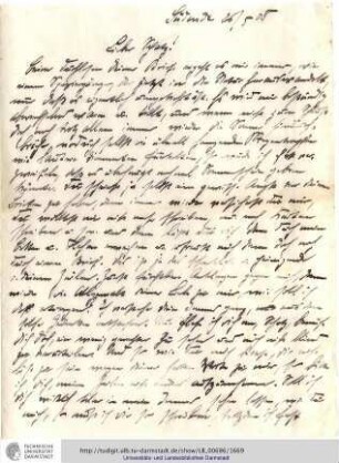Brief vom 26.05.1908