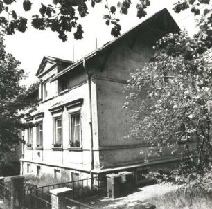 Colditz, Albertberg 1. Wohnhaus (um 1890). Straßenansicht