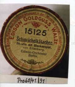 Edison-Goldguss-Walze 15125
