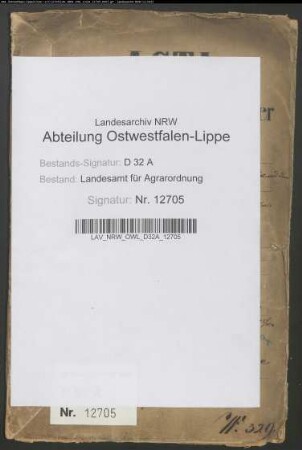 Wünnenberger Wald, Bleiwäsche, Krs. Büren. Servitutenbefreiung