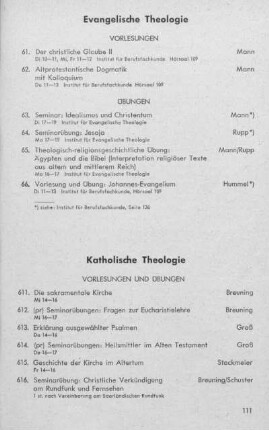 Evangelische Theologie