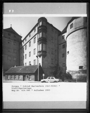 Schloss Hartenfels — Schlosskirchenflügel — Erker Schöner Erker