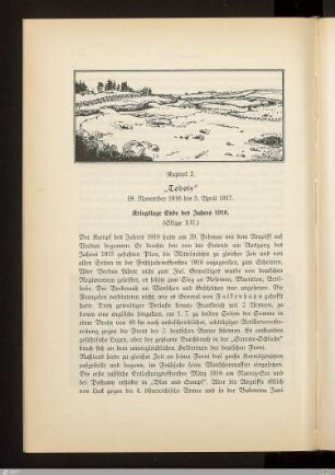 Kriegslage Ende des Jahres 1916