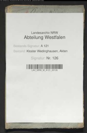 Holzrecht des Klosters Wedinghausen im Arnsberger Wald.