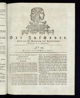 No. 30 - 10. März 1821
