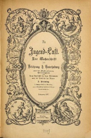 Jugendlust : das flotte Jugendmagazin, das schon der Oma Spaß machte. [12.] 1887