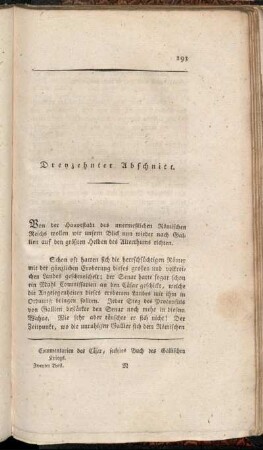 Dreyzehnter Abschnitt
