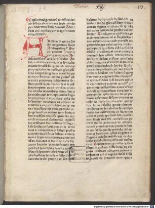 Officium de festo praesentationis beatae Mariae virginis : mit Einführungsdekret des Erzbischofs von Mainz Adolf von Nassau, Mainz 30. und 31. 8. 1468, und den Bullen ‘Rationi congruit’, Rom 16. 9. 1464, und ‘Ad id maxime’, Rom 21. 1. 1465, von Papst Paulus II.