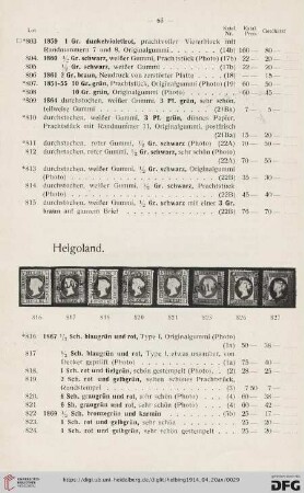 Helgoland (Nr. 816-839)