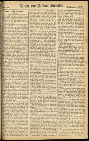 Zweite Ausgabe vom Donnerstag, den 16. November 1882.