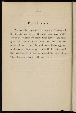 78, Conclusion