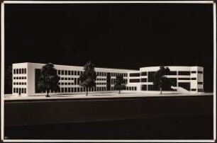 Studentenhaus, Berlin-Charlottenburg: Vorentwurf, Modellansichten