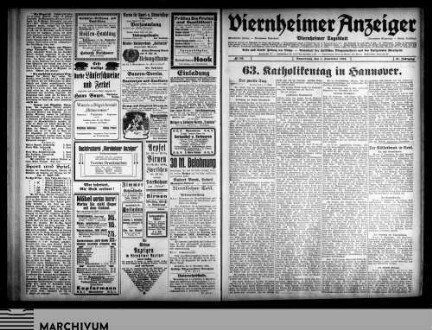 Viernheimer Anzeiger : Viernheimer Zeitung : Viernheimer Tageblatt : Viernheimer Nachrichten : Viernheimer Bürger-Ztg. : Viernh. Volksblatt