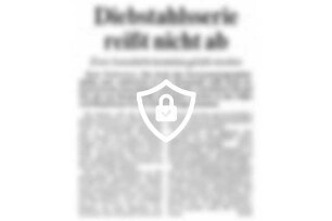 Diebstahlsserie reißt nicht ab