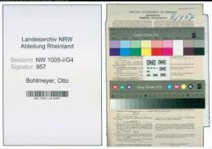 Entnazifizierung Otto Bohlmeyer , geb. 28.10.1921 ()