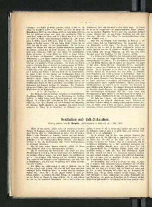 Ventilation und Luft-Zirkulation