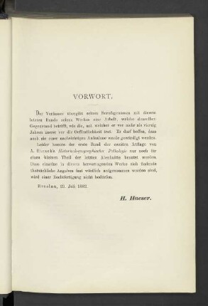 Vorwort