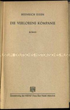 Zeitgenössische Roman über den Zweiten Weltkrieg