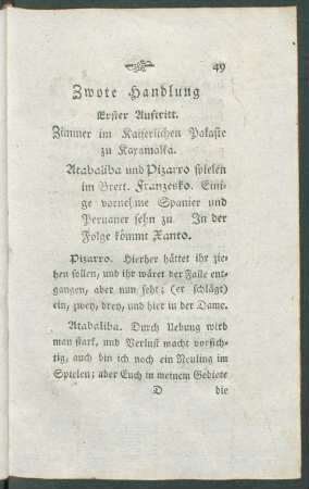 Zwote Handlung