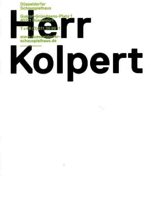 Herr Kolpert
