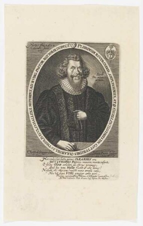 Bildnis des Gottfridus Olearius
